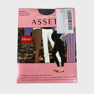 assets by SPANX NEW Slate Grey Marvelous Mama Supportive Lucky Leggings Size 1